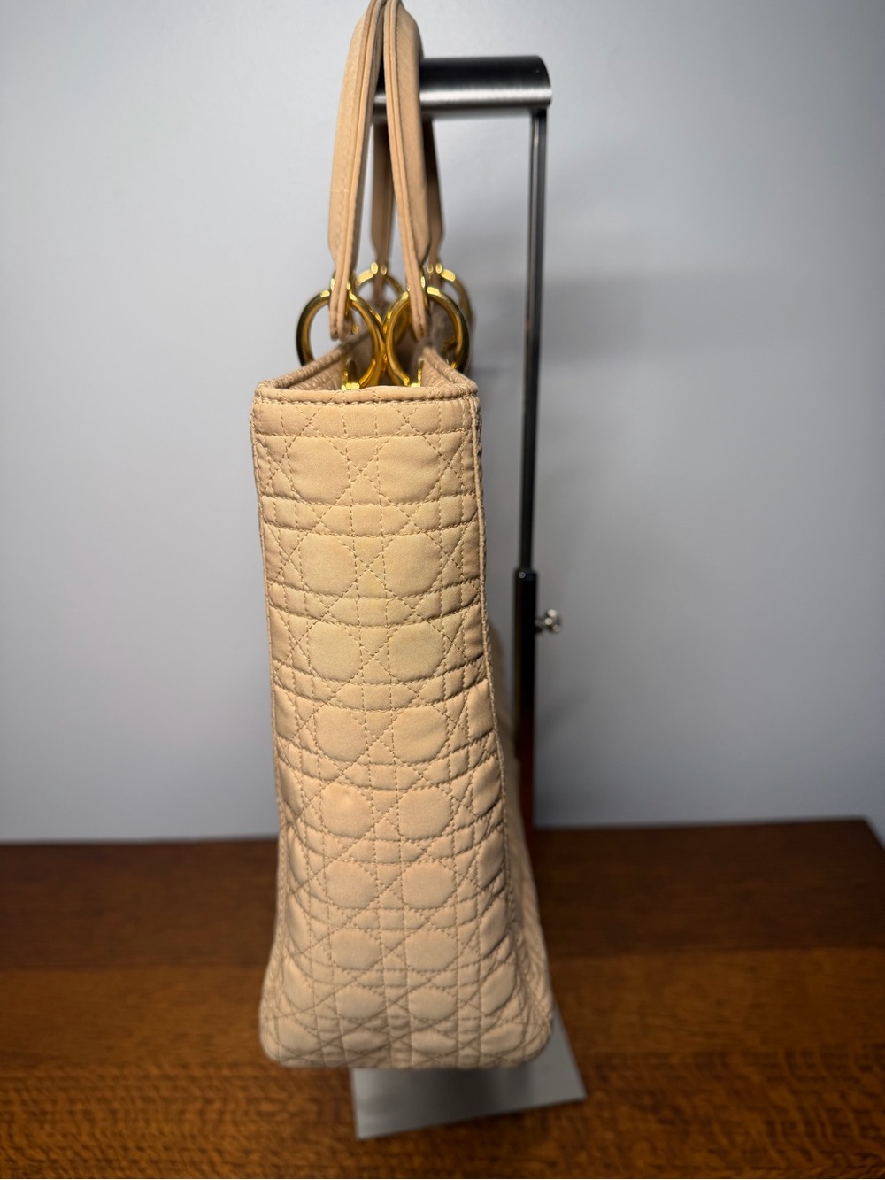 Lady Dior Medium Cannage Bag with Gold-Tone Hardware with COA - Picture 4 of 16
